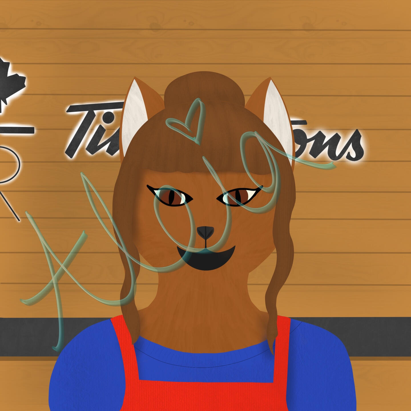 Image of aConfusedAmpwave's fursona